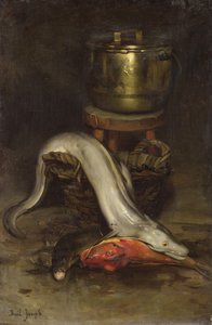 Csendélet hallal és üsttel