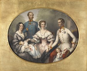 Az osztrák császárcsalád, 1856