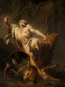 Milo of Croton (olaj, vászon)