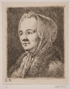 Középkorú nő mellszobra alkotó: Joseph Brecheisen