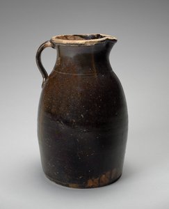 Kancsó, c. 1873-1900 (lúgos mázas kőedény) alkotó: Joseph C. Rushton