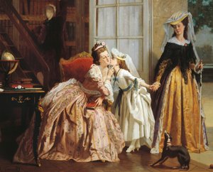 Marie Antoinette (olaj, vászon)