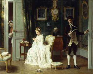 A látogató, 1881