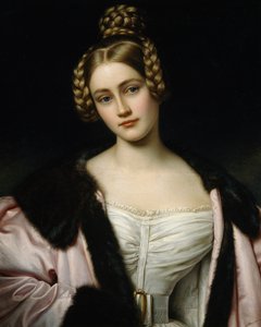 Caroline Grafin Holnstein (1815-59) portréja