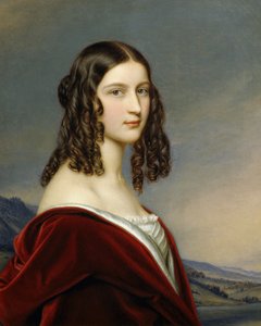 Friederike Von Freiin Gumppenberg portréja alkotó: Joseph Carl Stieler