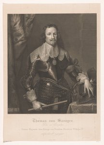 Portré van Francesco Tommaso van Savoye, prins van Carignano alkotó: Joseph Caspar