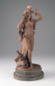 Bacchante gyermeket cipel a vállán, 1780-1796 körül alkotó: Joseph Charles Marin
