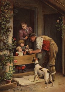 „Nincs olyan hely, mint otthon” (chromolitho)