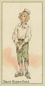 David Copperfield (színes litográfia) alkotó: Joseph Clayton (1856-1937) (after) Clarke