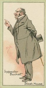 Vödör felügyelő, Bleak House (színes litográfia)