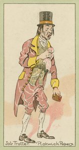 Job Trotter, Pickwick Papers (színes litográfia) alkotó: Joseph Clayton (1856-1937) (after) Clarke