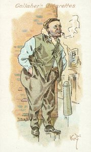 A gyomnövény 7. számú szavazói (színes litográfia)