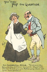 Hogyan vetik fel a kérdést, a bizalmas stílus alkotó: Joseph Clayton Clarke