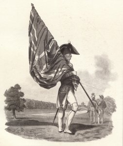 Az őrség tisztje teljes ruhában, c1812 1909 alkotó: Joseph Constantine Stadler