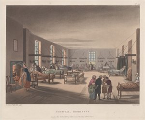 Kórház, Middlesex, 1809. április 1., 1809. április 1. alkotó: Joseph Constantine Stadler