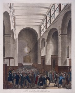 Tőzsde, Bartholomew Lane, London, 1809