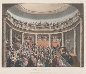 Surrey Institution, 1809. szeptember 1., 1809. szeptember 1. alkotó: Joseph Constantine Stadler