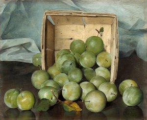 Zöld szilva, 1885 körül