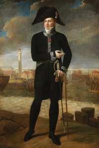Bernard-Francois, de Chauvelin márki portréja (olaj, vászon) alkotó: Joseph Denis Odevaere