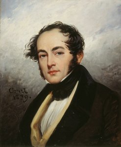 Paul de Kock portréja 1793-1871, 1839. alkotó: Joseph Desire Court