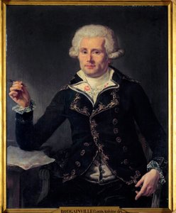 Louis Antoine, Bougainville grófjának (1729-1811) portréja. Joseph Ducreux (1735-1802) festménye. 1793. Mérete 0,91x0,72. Musee du Chateau, Versailles. - Louis Antoine, Bougainville grófjának (1729-1811) portréja. Joseph Ducreux (1735-1802) festménye alkotó: Joseph Ducreux