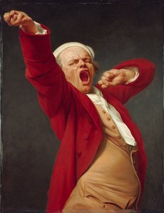 Önarckép, ásítás alkotó: Joseph Ducreux