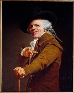 A művész önarcképe a gúnyos vonásaiban Joseph Ducreux (1735-1802) festménye 1802 V. 0,91x0,72 m - A művész önarcképe gúnyos arccal. Joseph Ducreux (1735-1802) festménye 1802. 0,91 x 0,72 m. Louvre Múzeum, Párizs