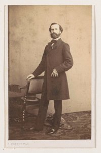 Joseph Bellemans festő teljes alakos portréja L