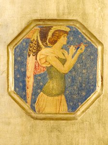 Angyal kereszttel, részlet a Crystofore-ból alkotó: Joseph Edward Southall