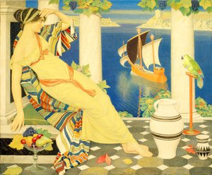 Ariadne Naxosban alkotó: Joseph Edward Southall
