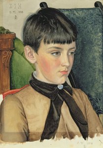 Isabella Harlock portréja, 1888 (wc és gouache papíron)