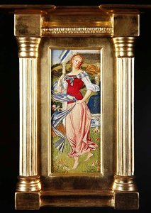 Tanulmány Arethusa alakjához alkotó: Joseph Edward Southall