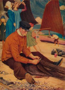 A tengerpart, 1910 alkotó: Joseph Edward Southall