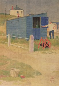 A kék fészer, 1923