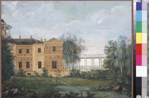 Az Ostafyevo birtok, Vivien de Chateaubrun, Joseph Eustache alkotó: Joseph Eustache Vivien de Chateaubrun