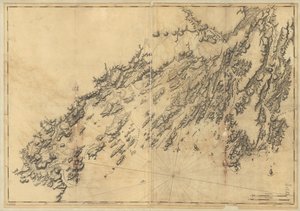Maine partja Salter Islandtől Portland Headig.