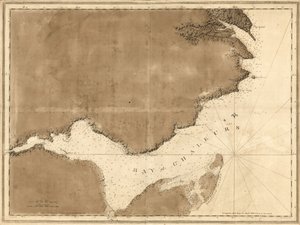 Az Atlantic Neptune, amelyet a brit királyi haditengerészet számára adtak ki,