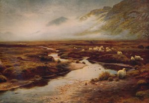 The Moss at Poolewe, 1913, c1915 alkotó: Joseph Farquharson