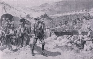 A csata után: melankolikus visszatérés (litho) alkotó: Joseph Finnemore
