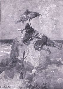 Megtartottam a napi túrámat a dombtetői kilátóhoz (litho) alkotó: Joseph Finnemore