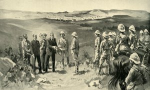 „Bloemfontein formális feladása”, 1900. alkotó: Joseph Finnemore