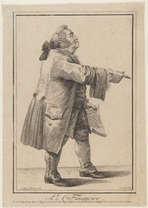 A pénzügyőr A finánc, 1784 alkotó: Joseph Franz Goez von