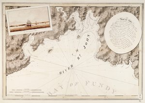 A Szent János folyó alkotó: Joseph Frederick Wallet DesBarres