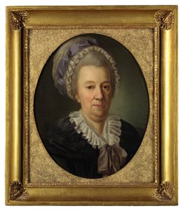 Jekatyerina Ivanovna Cserkasova hercegnő portréja 1727-1797, született Hedvig Elisabeth von Biron, 1781 alkotó: Joseph Friedrich August Darbes