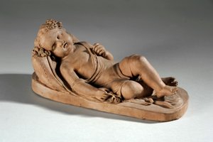 Maquette Jane Gott számára, mint a Babe in the Wood alkotó: Joseph Gott