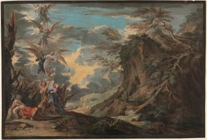 Jákob álma, 1720 körül (gouache, barna kecskebőr)