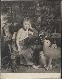 Miss Mary Palmer mint "A fiatal pásztorlány"