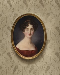 Babette Horschelt portréja, szül. Eckner alkotó: Joseph Heigel