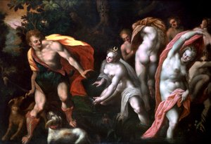 Diane és Acteon, c1584-1609