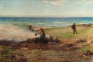 Kelp Burning (olaj, vászon)